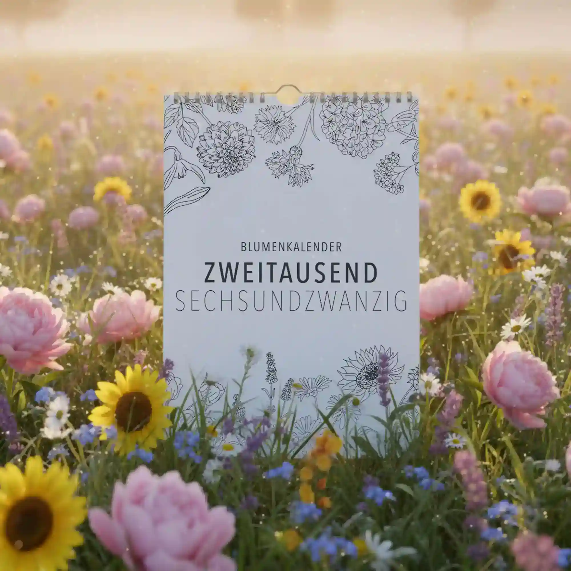 Blumen 2026 | Wandkalender