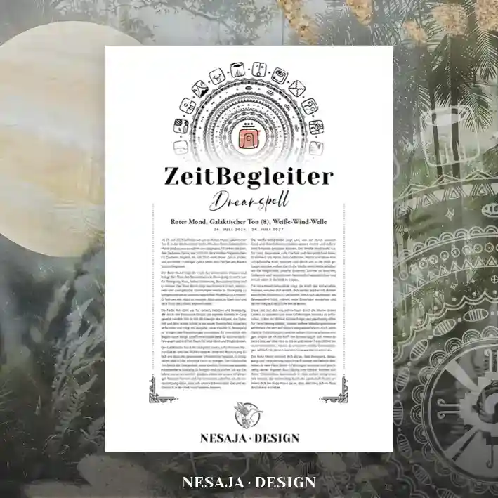 DreamSpell Kalender 2026/2027 – Roter Galaktischer Mond